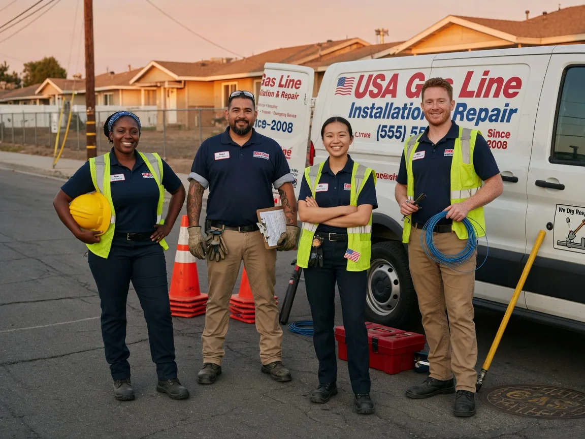 Gas Line Installation company in Bausman, PA
